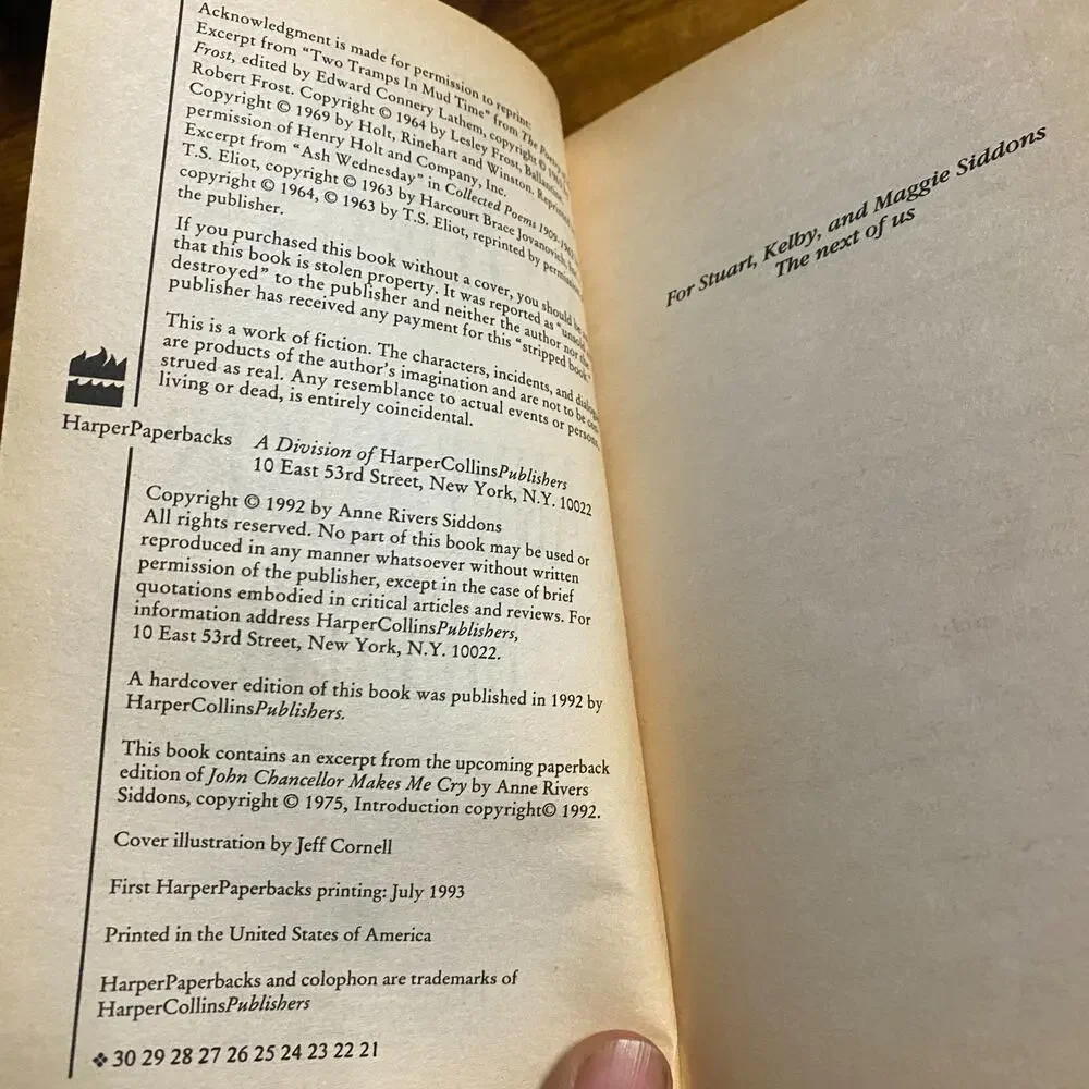Colony by Anne Rivers Siddons (1993, Mass Market)